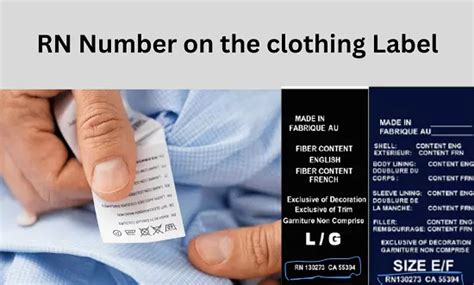 fake rn number on clothes